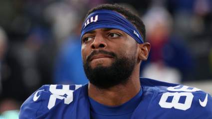 Giants’ Darius Slayton Has Blunt, 1-Word Message After Loss to Ravens